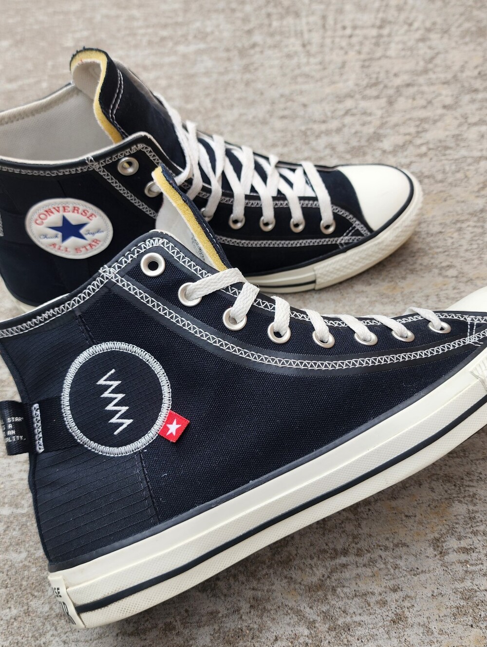 CONVERSE Men's Chuck Taylor All Star Logo Tag Limited Edition Sneakers Black, 11